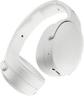 Skullcandy Crusher Evo Wireless Bluetooth Headphones with Multi-Sensory Bass, Noise Isolating Over-Ear Fit, Up to 40 Hours Battery, Microphone for iPhone Android - Bone