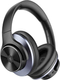 OneOdio A10 Hybrid Active Noise Cancelling Headphones [62 Hrs Playtime] Wireless Bluetooth Over Ear Headphones with Hi-Res Audio, Transparency Mode, Deep Bass, CVC 8.0, for Travel PC Home Office